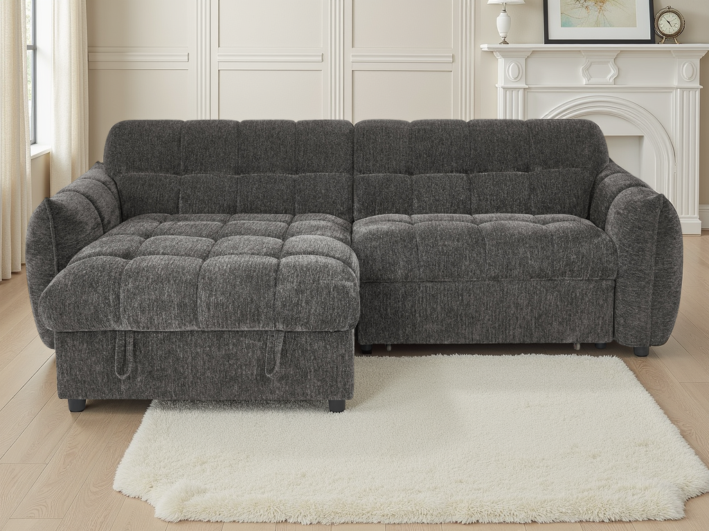 Florida Sofa Bed Universal Corner Grey