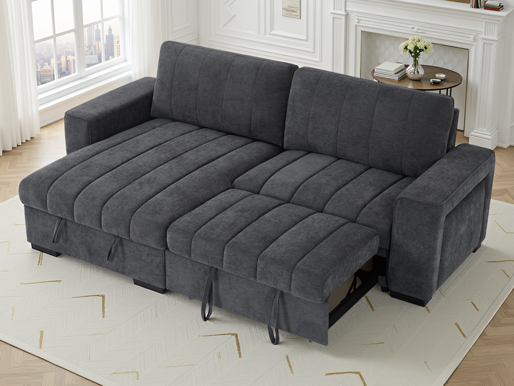 Franklin Sofa Bed Universal Corner Grey