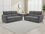 Ascot Sofa 3+2 Set Charcoal