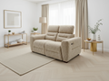 Tokyo Electric Recliner 2 Seater Beige