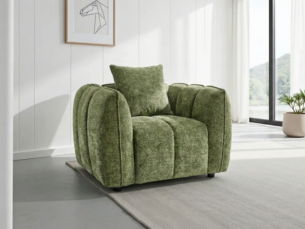 Venice Sofa Armchair Olive