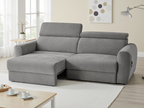 Dakota Electric Sofa Bed 3 Seater Grey