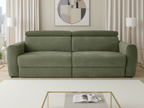 Dakota Electric Sofa Bed 3 Seater Green