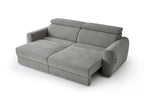 Dakota Electric Sofa Bed 3 Seater Grey