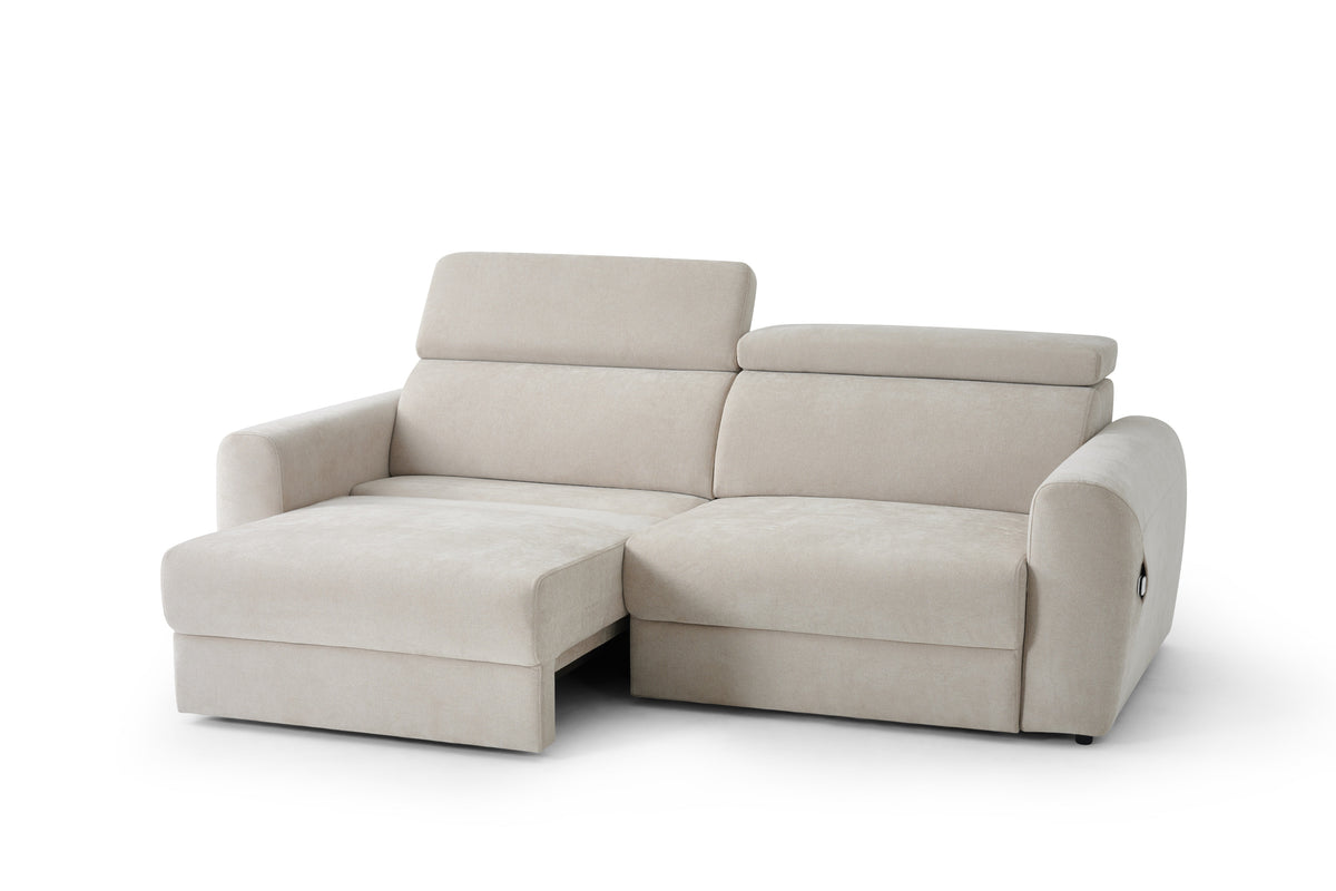 Dakota Electric Sofa Bed 3 Seater Beige