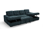 Palermo Sofa Bed U Shape Corner Teal
