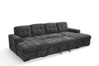 Palermo Sofa Bed U Shape Corner Grey