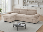 Hudson Sofa Bed Universal Corner Beige