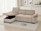 Hudson Sofa Bed Universal Corner Beige