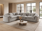 Helena Sofa Large Corner Grey