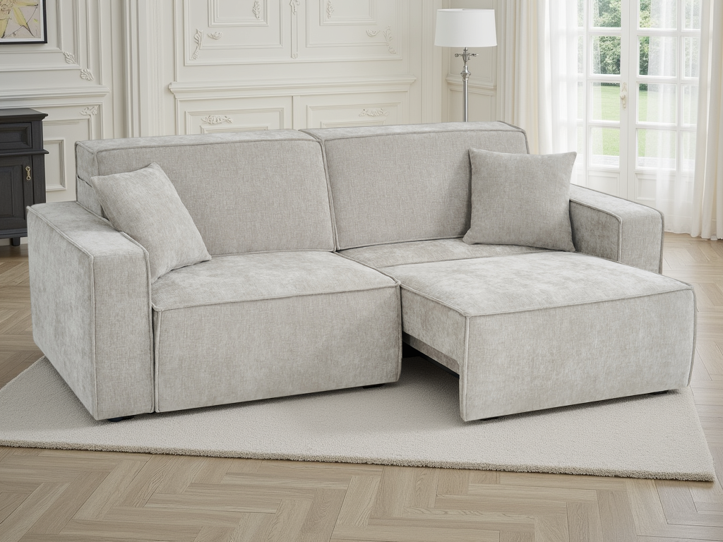 Houston Electric Sofa Bed 3 Seater Beige