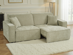 Houston Electric Sofa Bed 3 Seater Green