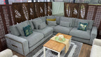 Jupiter Sofa Large Corner Grey