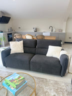 Ascot Sofa 3+2 Set Charcoal