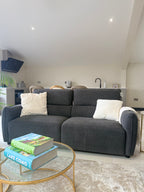 Ascot Sofa 3+2 Set Charcoal