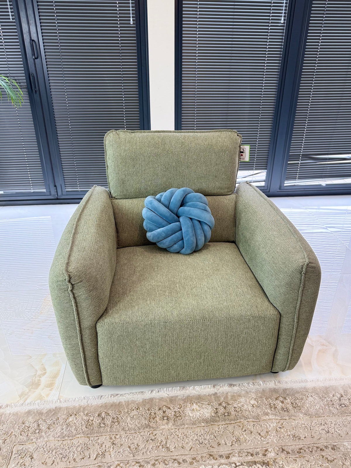Ascot Sofa Armchair Green