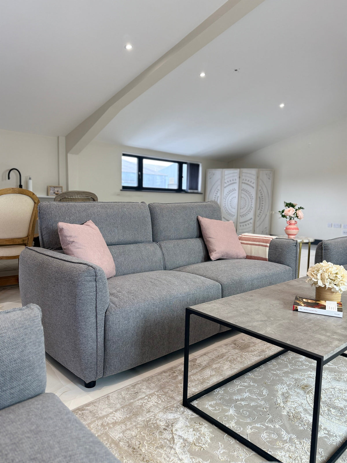 Ascot Sofa 3+2 Set Grey