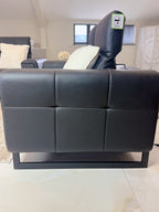 Richmond Electric Recliner Sofa 3+2 Set Black
