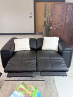Richmond Electric Recliner Sofa 3+2 Set Black
