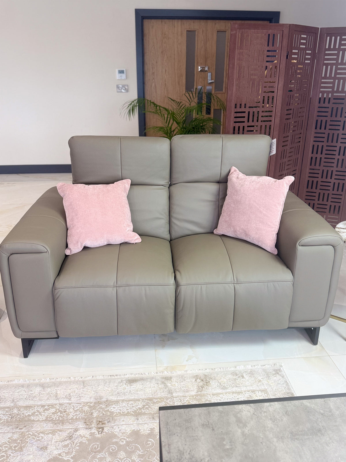 Richmond Electric Recliner Sofa 3+2 Set Grey