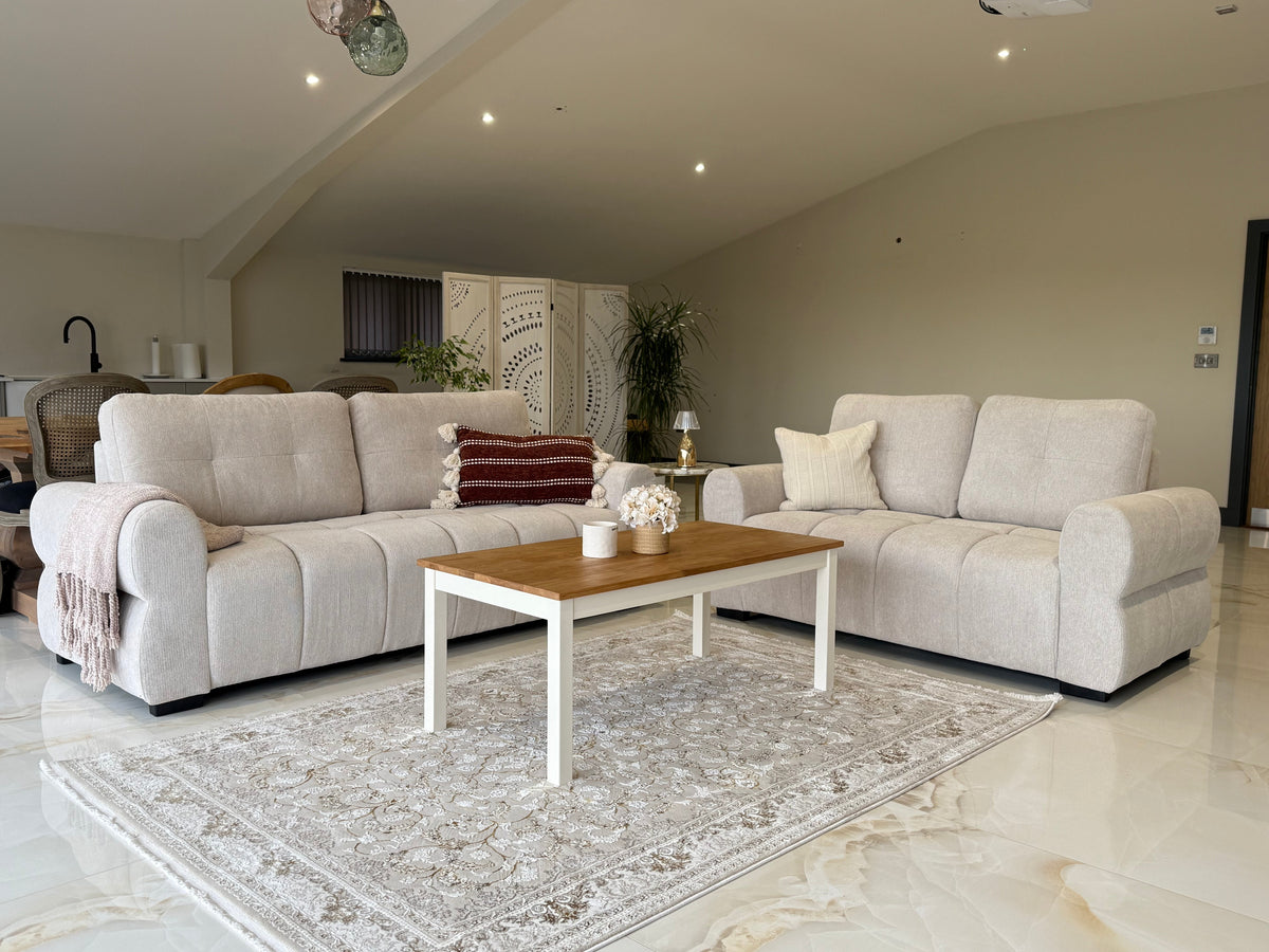 San Marino Sofa 3+2 Set Beige
