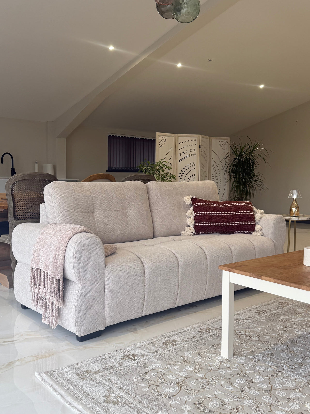 San Marino Sofa 3+2 Set Beige
