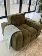Paris Sofa Armchair Olive