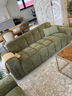 Paris Sofa 3 Seater Olive