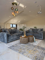 Solaya Sofa 3+2 Set Grey