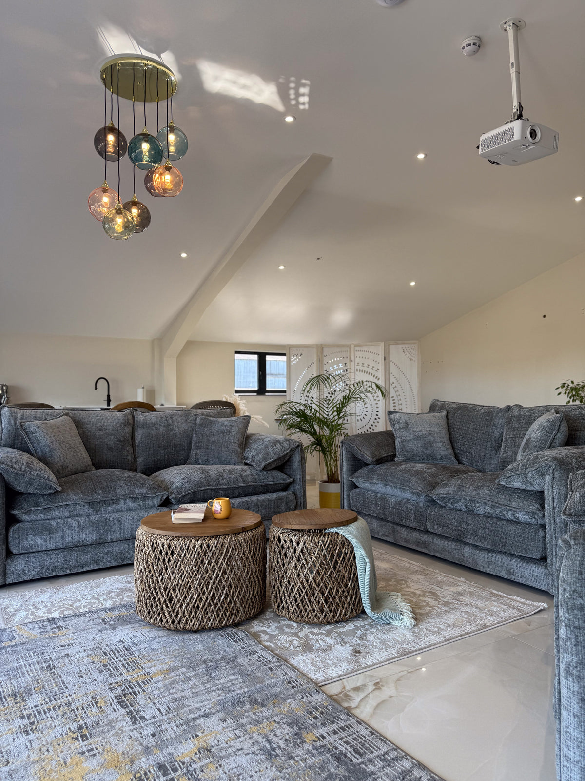 Solaya Sofa 3+2 Set Grey