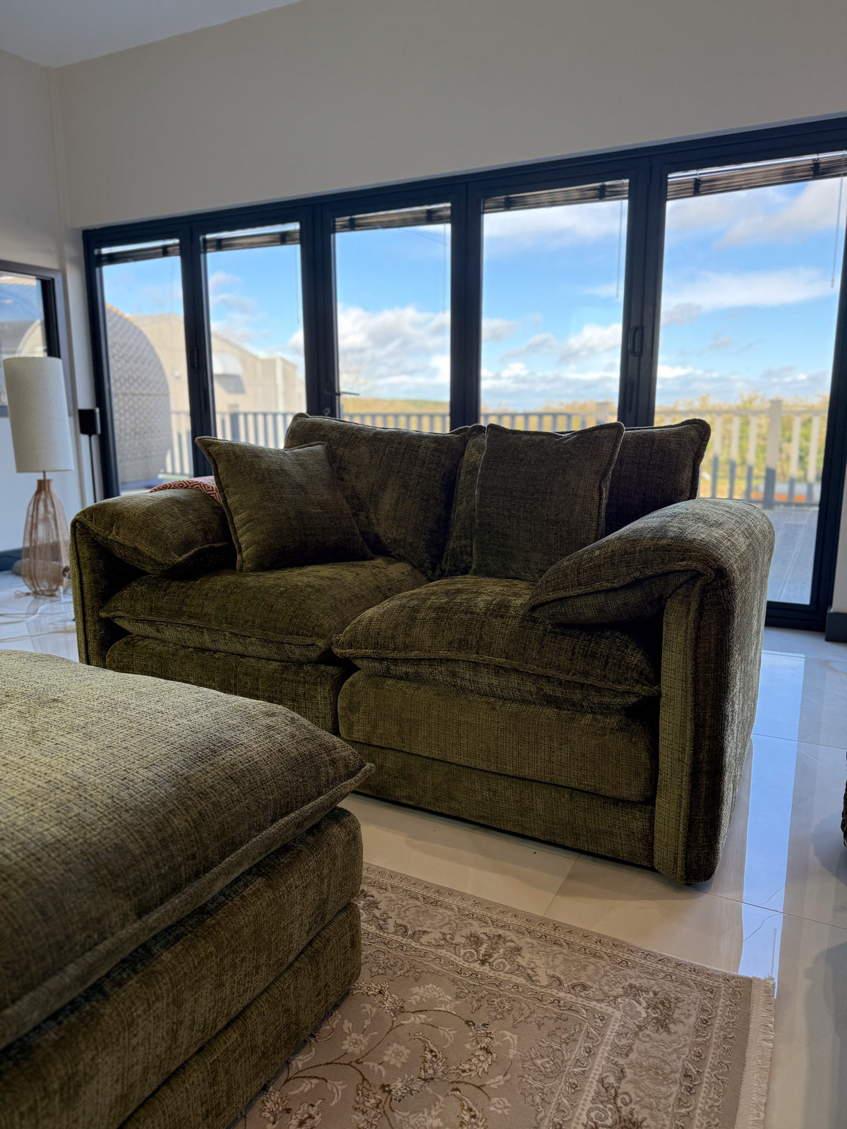 Solaya Sofa 2 Seater Olive