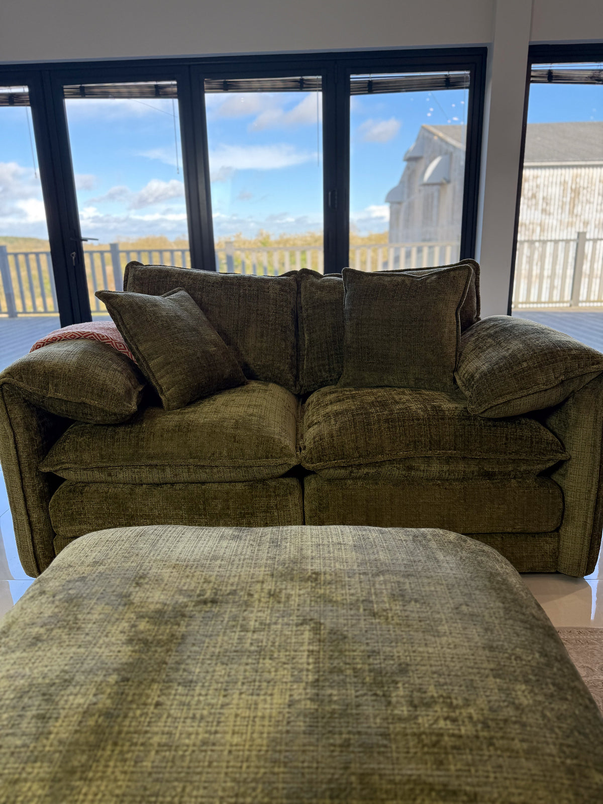 Solaya Sofa 2 Seater Olive