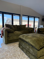 Solaya Sofa 2 Seater Olive