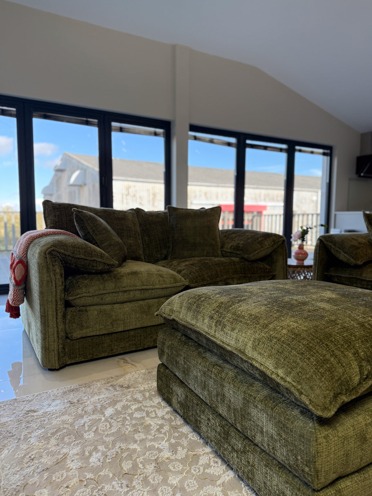 Solaya Sofa 2 Seater Olive