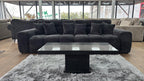 Jacob Sofa 4 Seater Black