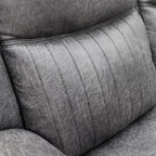 Leon Electric Recliner Sofa Armchair Grey