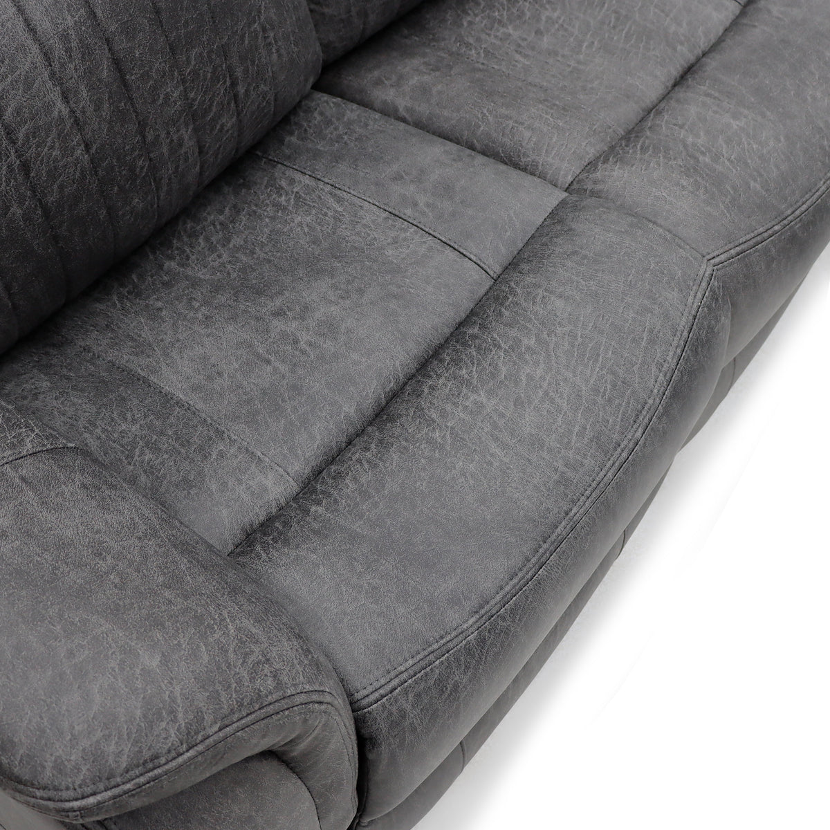 Leon Electric Recliner Sofa Armchair Grey