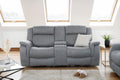 Linden Electric Recliner Sofa 2 Seater Grey