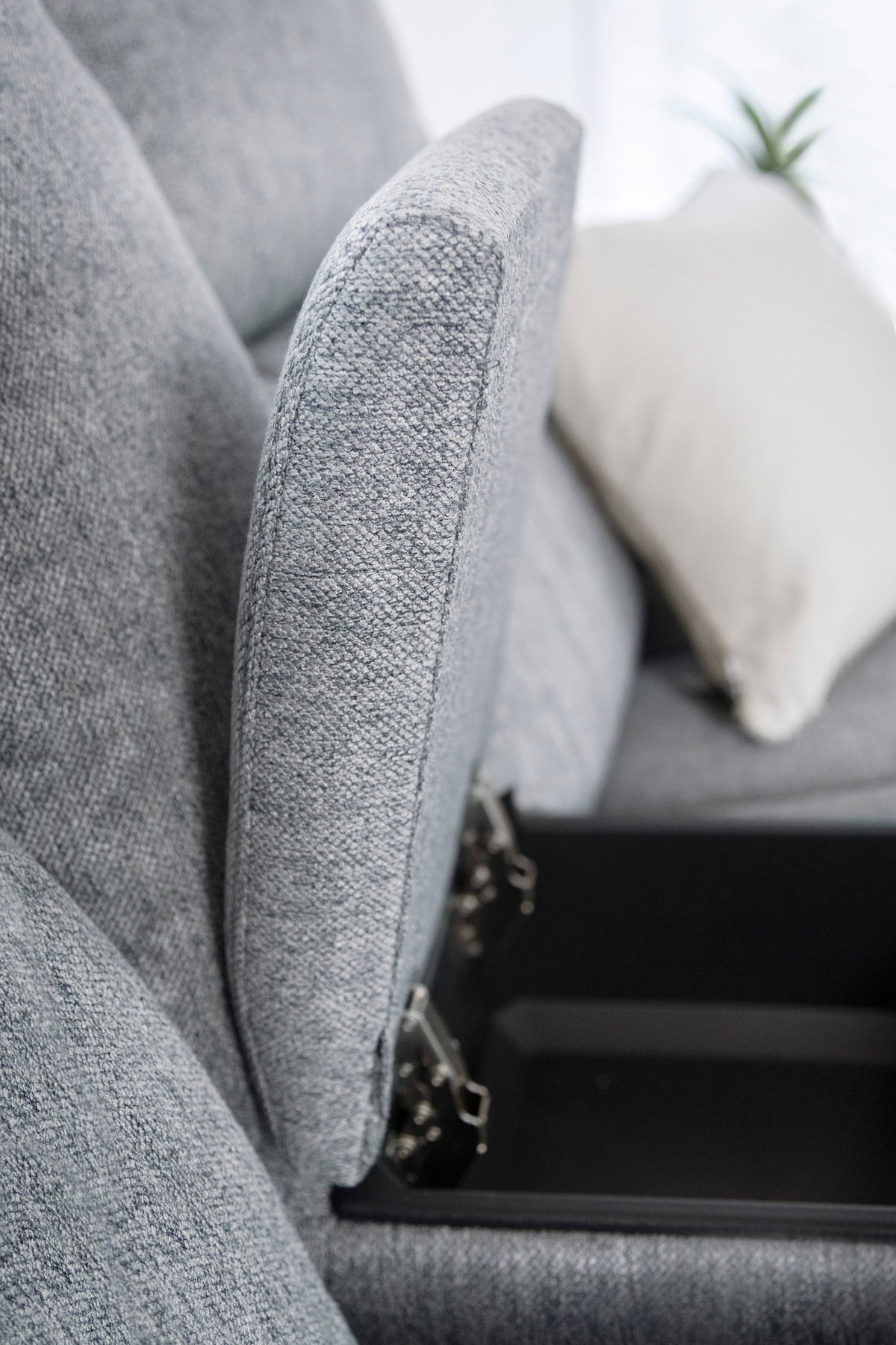 Linden Electric Recliner Sofa 2 Seater Grey