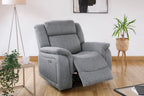 Linden Electric Recliner Sofa Armchair Grey