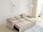 Moscow Sofa Bed Universal Corner Beige
