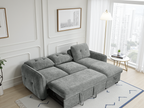Moscow Sofa Bed Universal Corner Grey