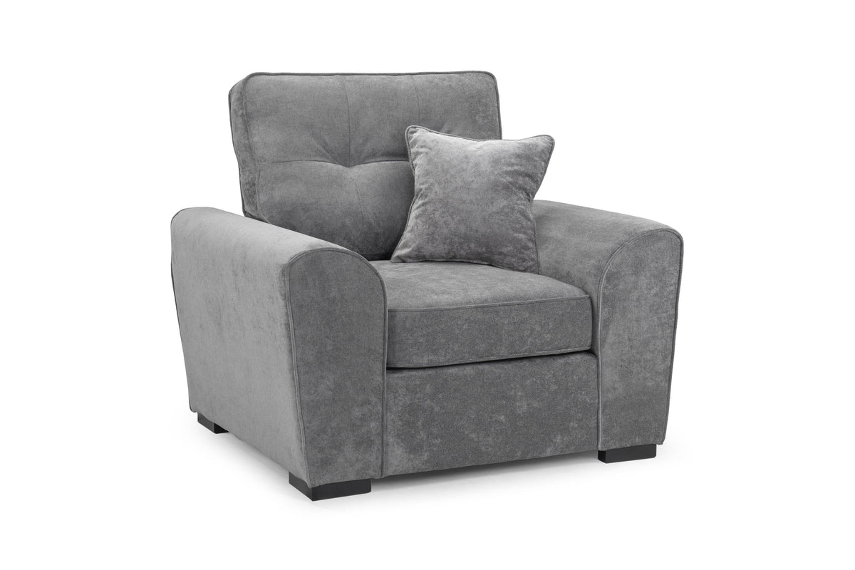 Maxwell Sofa Armchair Grey