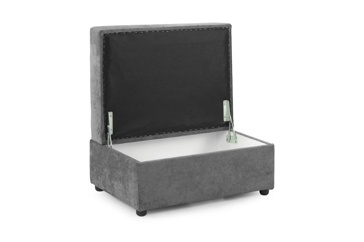 Maxwell Sofa Footstool Grey