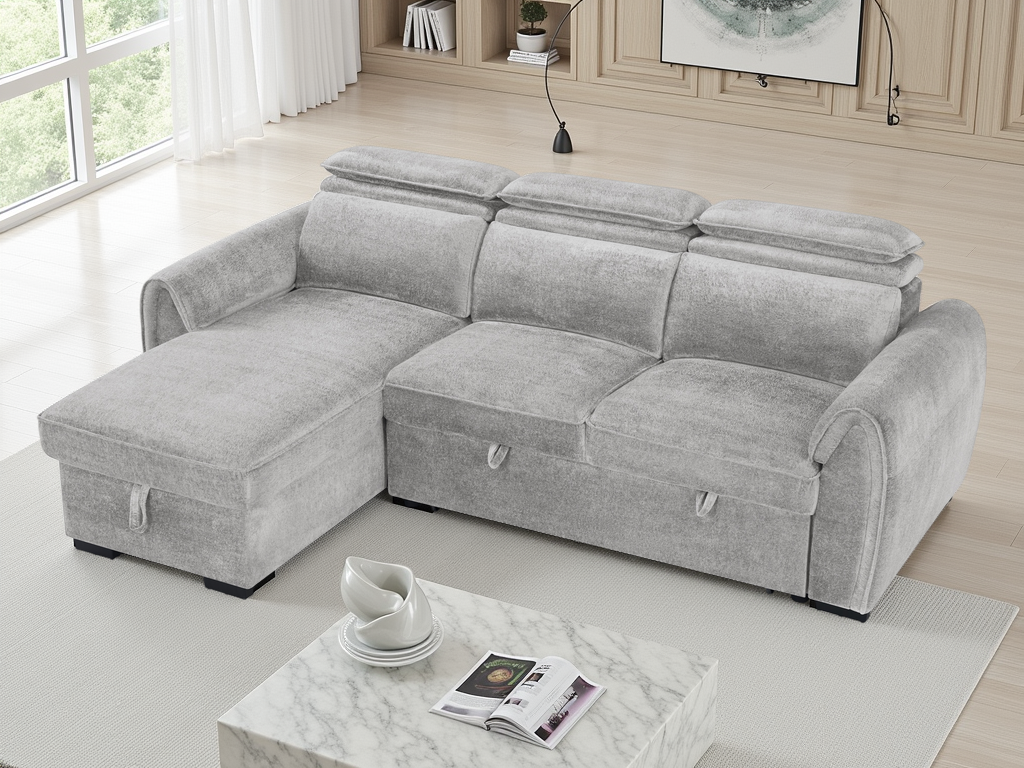 Montrose Sofa Bed Universal Corner Grey