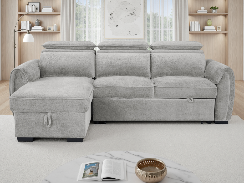Montrose Sofa Bed Universal Corner Grey