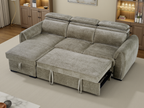 Montrose Sofa Bed Universal Corner Mushroom