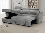 Montrose Sofa Bed Universal Corner Dark Grey