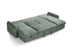Moscow Sofa Bed U Shape Corner Green