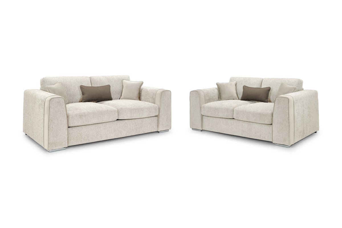 Naples Sofa 3+2 Set Beige